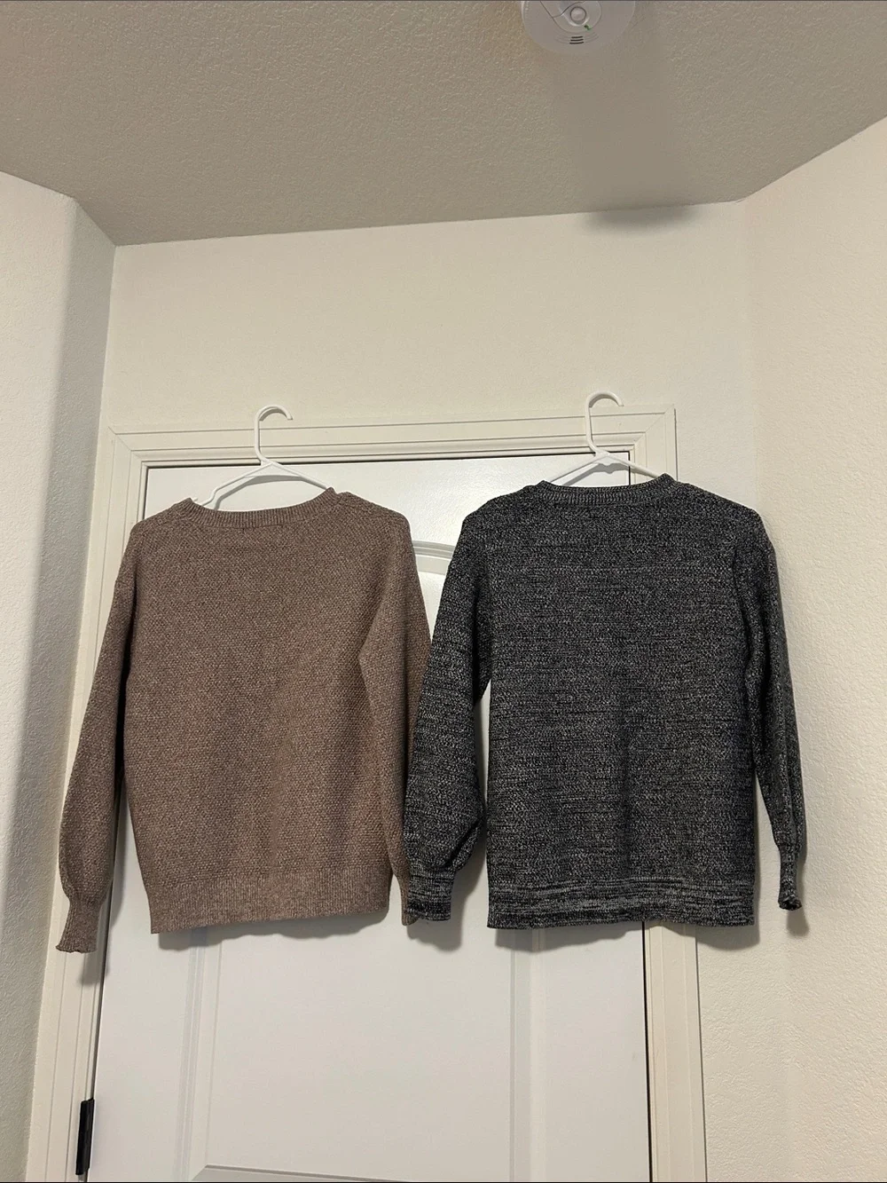 Pair of Women’s Chunky Crewneck Sweaters - Size Small